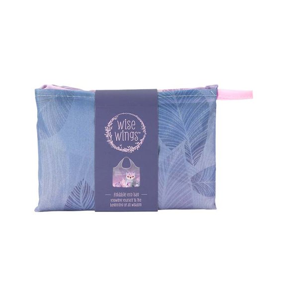 画像3: フクロウ【折り畳みエコバッグ】「Knowledge -知識-」 (3)